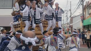 令和5年度 古市だんじり祭 試験曳き 東町 1/2