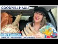 Great Deals At Goodwill! | I Filled The Cart In One Stop! | Thrift Haul | Goodwill Haul