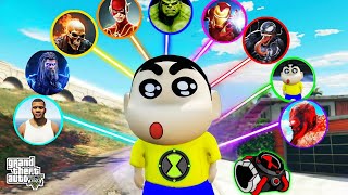 Shinchan Trying Avengers New Watch To Become New Avenger 😱 | Gta 5 Tamil | Immortal Tamizhan