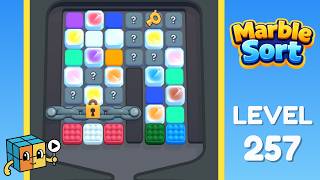 Marble Sort Level 257 (Hard) Walkthrough Solution