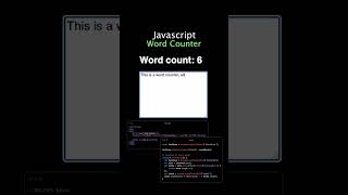 Creating a Simple Word Counter with HTML and JavaScript