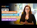 Top 10 Programming Languages And Technologies To Learn In 2026 - Skills And Salary | Simplilearn