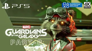 Guardians of The Galaxy (PS5) - Gameplay Walkthrough Part 8 [4K 60 FPS UHD] - No Commentary