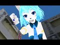 mmd giant wolfychu attacks city for fun