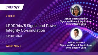 Signal/Power Integrity Co-simulation in High Speed Parallel Interfaces | Synopsys