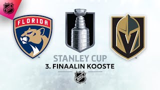 Kooste: 3. finaali | Florida Panthers vs. Vegas Golden Knights | 9.6.2023