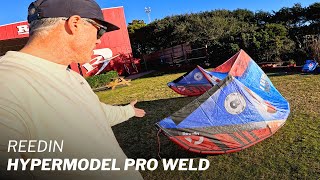 First Look at the Reedin Hypermodel Pro Weld Kite Construction