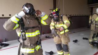 Training Division class 226 scba 60 second drill