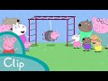 Canal Kids - Español Latino - Peppa Pig - El Papá Cerdito se encalla en el tobogán (clip)