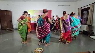 Amazing Sattari Folk artist Subhadra Gawas and group  presenting glimpses of  folk songs \u0026 Dhalo(5)