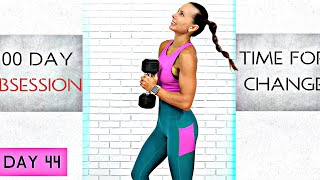 COMPOUND STRENGTH TRAINING WORKOUT | 100 DAY OBSESSION Day 44