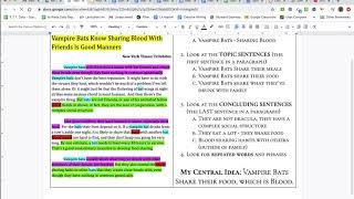 How to write an Informative Summary