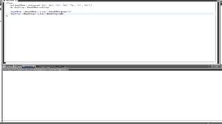 Lasso Programming: [staticarray→asstring]