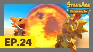 Sandizard Wants to Play l Episode 24 Stone Age The Legendary Pet l Dinosaur Animation