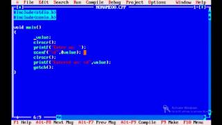 Fast C programming tutorial 3 - user input using scanf