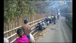 楠森河北家「伝統の壁結」