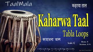 kaharwa taal tabla loops - 140 BPM - Scale C