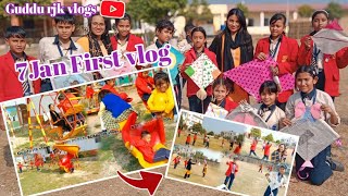 NRI Children's park 🏞️  And Makar Sankranti Vlog || Guddu rjk vlogs ♥️