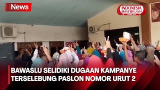 Bawaslu Selidiki Dugaan Kampanye Terselebung Paslon Nomor Urut 2