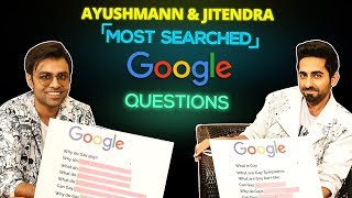 Ayushmann Khurrana: "I Was Invited To a Gay Club" | Most Google Question Shubh Mangal Zyada Saavdhan