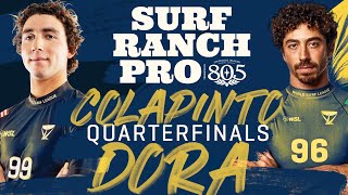 Griffin Colapinto vs Yago Dora | Surf Ranch Pro Presented By 805 Beer - Quarterfinals Heat Replay