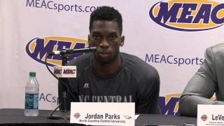 #NCCUMBB MEAC Tournament Postgame Interviews (Coppin State)