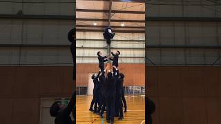 【スーツでひたすら回ってみた】#チアリーマンズ #cheerleading #社会人 #アクロバット #サラリーマン