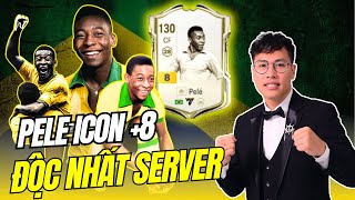 TIZJ TRẢI NGHIỆM VUA BÓNG ĐÁ PELE ICON +8 ĐỘC NHẤT SERVER, BỘ CHỈ SỐ SIÊU KHỦNG KHIẾP CỦA FCONLINE