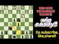 win with the rosseau gambit defeat your opponent easily chess tricks traps ideas