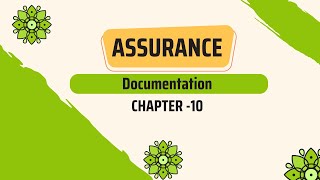 Documentation│Chapter-10│Masud Alam Chowdhury ACA│Assurance│ICAB│Certificate level │CL