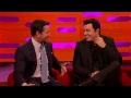 seth macfarlane and mark wahlberg sing the thunder buddy song the graham norton show