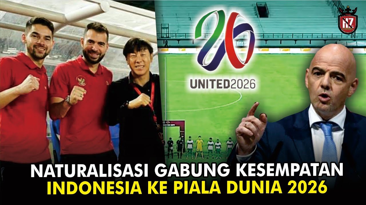 PELUANG BESAR LOLOS PIALA DUNIA 2026! Dibantu Pemain Naturalisasi ...