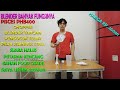 TUTORIAL - UNBOXING - REVIEW BLENDER, CHOPPER & MIXER PISCES PHB400 BAHAN FOOD GRADE