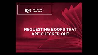 Requesting Books