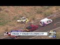 One dead, others hurt in crash on I-17 near Sunset Point