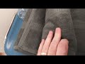 Unboxing Utopia Towels   Luxurious Jumbo Bath Sheet 35 x 70 Inches, Grey   600 GSM 100% Ring Spun Co