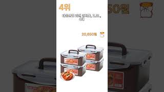 2025년 소비자가 직접 뽑은 김치통 추천 BEST 5