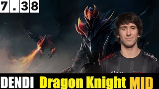 🤯 DENDI [Dragon Knight] MID  7.38 - DOTA 2 HIGHEST MMR MATCH #dota2 #dota2gameplay #dendi