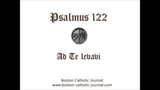 Psalm 122 in Latin