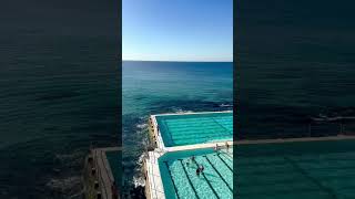 Bondi beach in Sydney, Australia 🇦🇺 #australia #travel #travelvlog #nature #beach