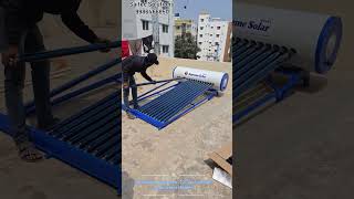 Supreme Solar water Heater 220ltr sleeper Installation | Solar water heater | Supreme solar