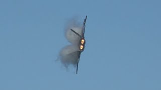 F-22 at San Francisco Fleet Week. 2024. 4K 60fps.