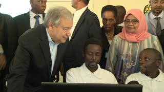 Kenya: UN chief commends efforts with youth, to counter violent extremism.