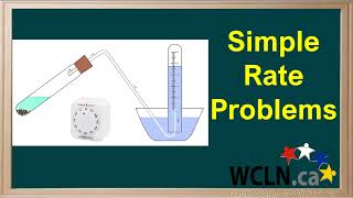 WCLN - Simple Rate Problems