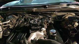 FiTech Go EFI 4 on my 454 Grand Prix - first start