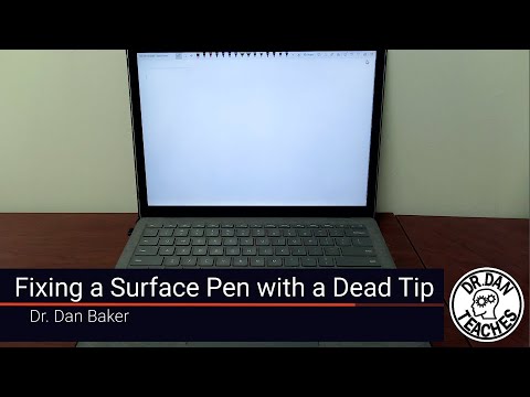 Fixing a Surface Pen with a Dead Tip