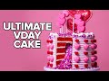 Delicious Red Velvet Cake with SURPRISE INSIDE! | Valentine's Day Baking Ideas | HTCI