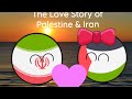 Iran & Palestine Love Story ( Countryballs Short Film)