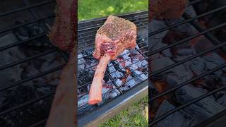 Ribeye Steak #grilling #trending #mediumrare #шашлык #grill #charcoal #kingofthehill