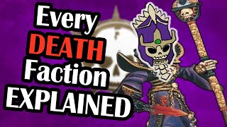 Every DEATH Faction in Warhammer Age of Sigmar EXPLAINED!